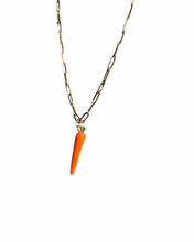 Load image into Gallery viewer, Carrot Necklace