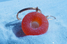 Load image into Gallery viewer, Gummy Peach Rings Bag Charms