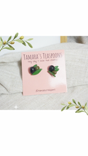 Load image into Gallery viewer, Olives in Leaves Earrings: The Fruitful & Prosperous Collection