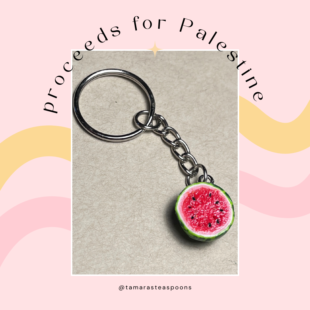Watermelon keyring 2025