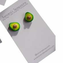 Load image into Gallery viewer, Avocado Fruit Earrings - Size: Large