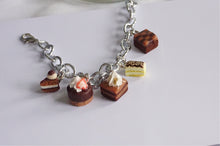 Load image into Gallery viewer, Chocolate Lover Charm Bracelet