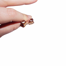 Load image into Gallery viewer, Chocolate Cake earrings