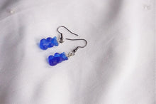 Load image into Gallery viewer, Blue Gummy Bear Earrings