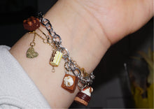 Load image into Gallery viewer, Chocolate Lover Charm Bracelet
