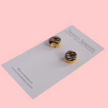 Load image into Gallery viewer, Glazed + striped donuts