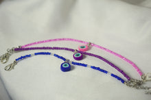 Load image into Gallery viewer, Pink Evil Eye Bracelet