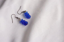 Load image into Gallery viewer, Blue Gummy Bear Earrings