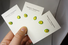 Load image into Gallery viewer, Avocado Earring Studs - Small