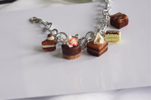 Load image into Gallery viewer, Chocolate Lover Charm Bracelet