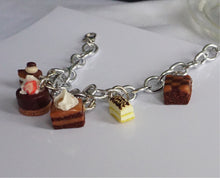 Load image into Gallery viewer, Chocolate Lover Charm Bracelet