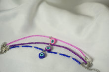 Load image into Gallery viewer, Pink Evil Eye Bracelet