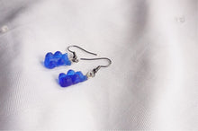 Load image into Gallery viewer, Blue Gummy Bear Earrings