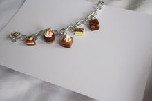 Load image into Gallery viewer, Chocolate Lover Charm Bracelet