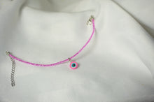 Load image into Gallery viewer, Pink Evil Eye Bracelet