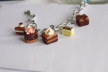 Load image into Gallery viewer, Chocolate Lover Charm Bracelet