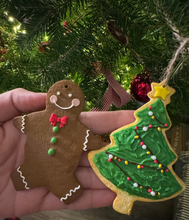 Load image into Gallery viewer, Gingerbread Man Christmas Ornament
