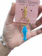 Load image into Gallery viewer, Gummy Shark Bag Charm
