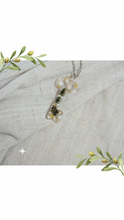 Load image into Gallery viewer, Key of Return: olives &amp; branches with flecks of gold. (fruitful and prosperous collection)
