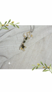 Key of Return: olives & branches with flecks of gold. (fruitful and prosperous collection)