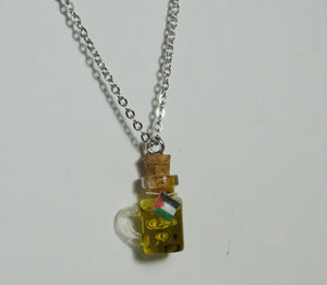 Miniature Olive Oil Bottle Charm: The Fruitful and Prosperous Collection