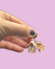 Load image into Gallery viewer, Gingerbread House Earrings (Oh Christmas Treats!)
