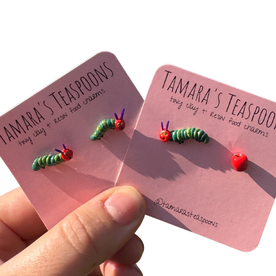 The Very Hungry Caterpillar Earrings