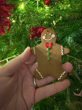 Load image into Gallery viewer, Gingerbread Man Christmas Ornament
