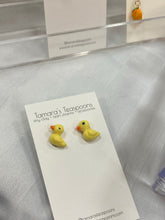 Load image into Gallery viewer, Little duckling earring studs
