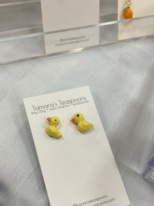 Little duckling earring studs