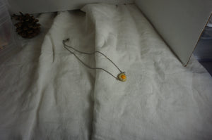 Egg necklace (glow in the dark!)