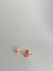 Rose earring studs