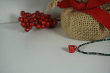Load image into Gallery viewer, Christmas mug necklace (Cozy Christmas Collection)
