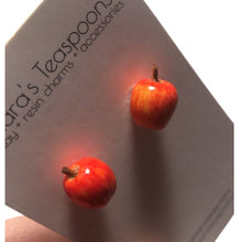 Load image into Gallery viewer, Apple Fruit Earring Studs
