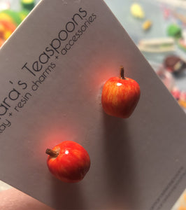 Apple Fruit Earring Studs
