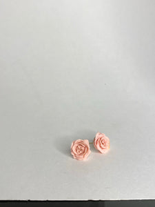 Rose earring studs