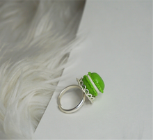 Load image into Gallery viewer, Pistachio macaroon ring
