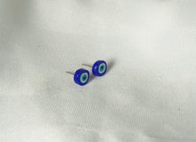 Load image into Gallery viewer, Evil Eye Earring Studs
