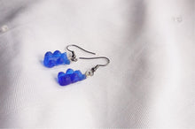 Load image into Gallery viewer, Blue Gummy Bear Earrings
