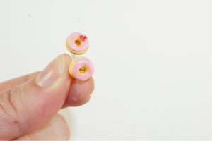 Valentine’s Day Mini Pink Heart Donuts