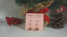 Load image into Gallery viewer, Hot cocoa teacup earrings (The Cozy Christmas Collection)
