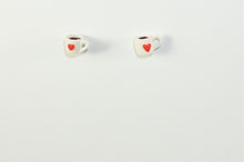 Load image into Gallery viewer, Valentine’s Day Love Mug Studs
