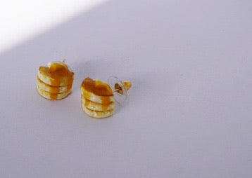 Pancake Earring Studs