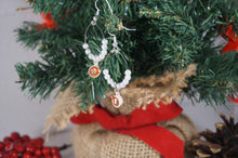 Load image into Gallery viewer, Hot Cocoa Pearl Hoops  (The Cozy Christmas Collection)
