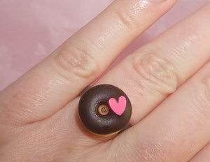 Valentine’s donut ring