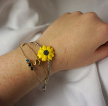 Load image into Gallery viewer, Sunflower bracelet
