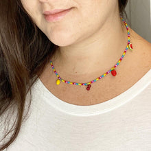 Load image into Gallery viewer, Rainbow Fruit Necklace
