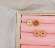 Load image into Gallery viewer, SALE - Tiny Plain Donut Earring Studs
