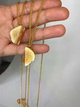 Load image into Gallery viewer, Grilled Cheese Necklace Pair
