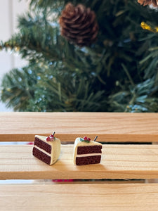 The Cozy Collection Christmas Cake Studs
